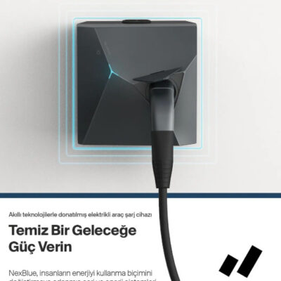 Alternative view of NexBlue Duvar Tipi 22kw Duvar Tipi Şarj İstasyonu NexBlue Zen (Akım Sensörü)