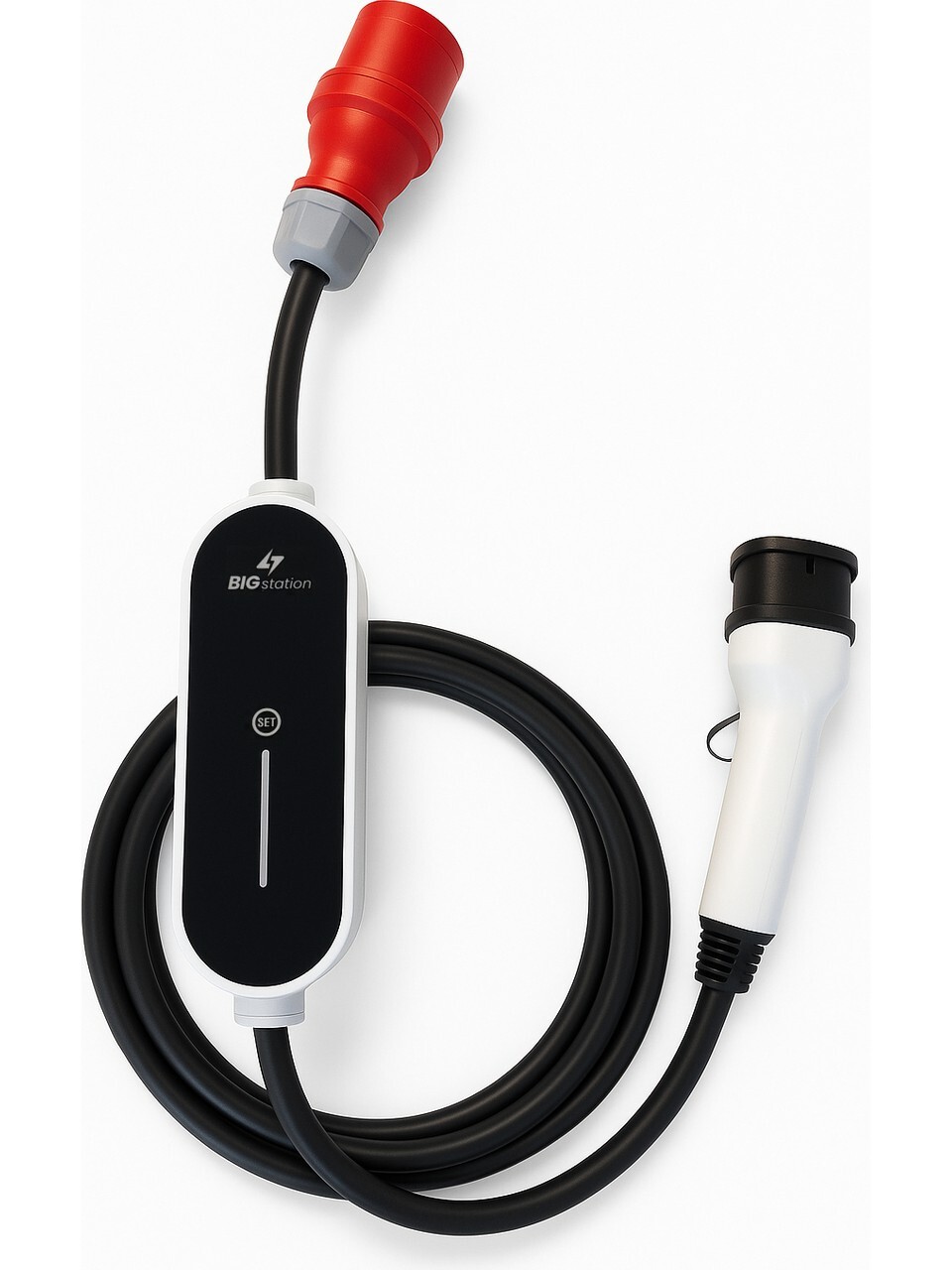 BIGstation 22kW Akıllı Taşınabilir EV Şarj Cihazı – Şebeke Analizi, Wi-Fi & Bluetooth, 220V Adaptör Dahil, Tüm Araçlarla Uyumlu (Kablolu) 5 Metre 4 BIGstation 22kW Akıllı Taşınabilir EV Şarj Cihazı – Şebeke Analizi, Wi-Fi & Bluetooth, 220V Adaptör Dahil, Tüm Araçlarla Uyumlu (Kablolu) 5 Metre - Görsel 4
